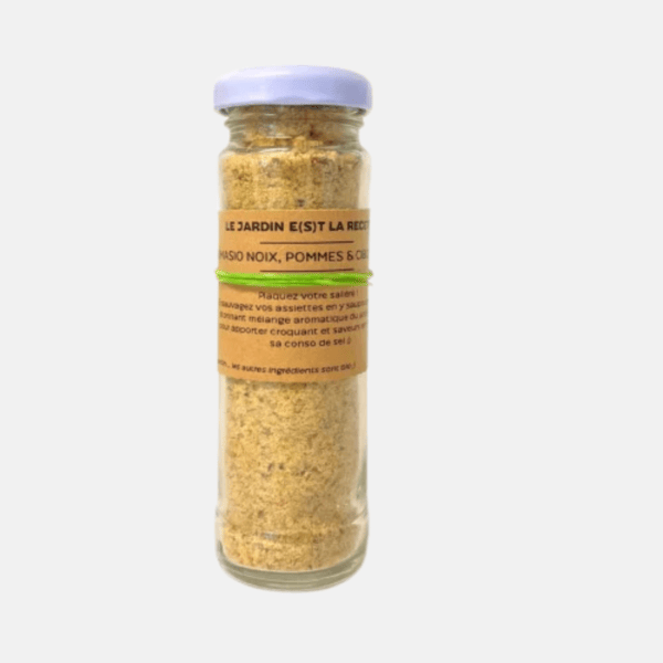 Gomasio Noix, Pommes & Ciboulette-produits-écologiques-Paris-12e